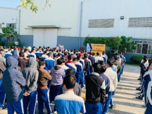 huấn luyện an toàn hóa chất tại Huyndai Thành Công