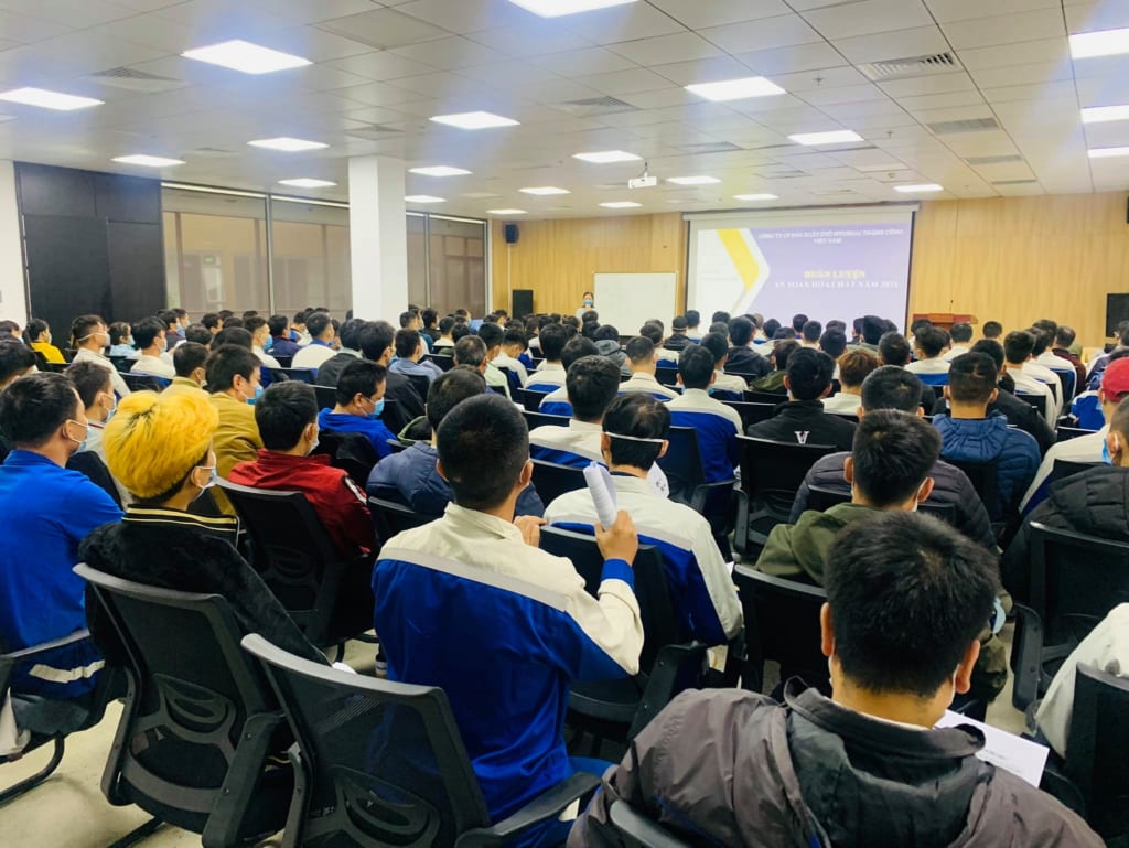 huấn luyện an toàn lao động nhóm 3