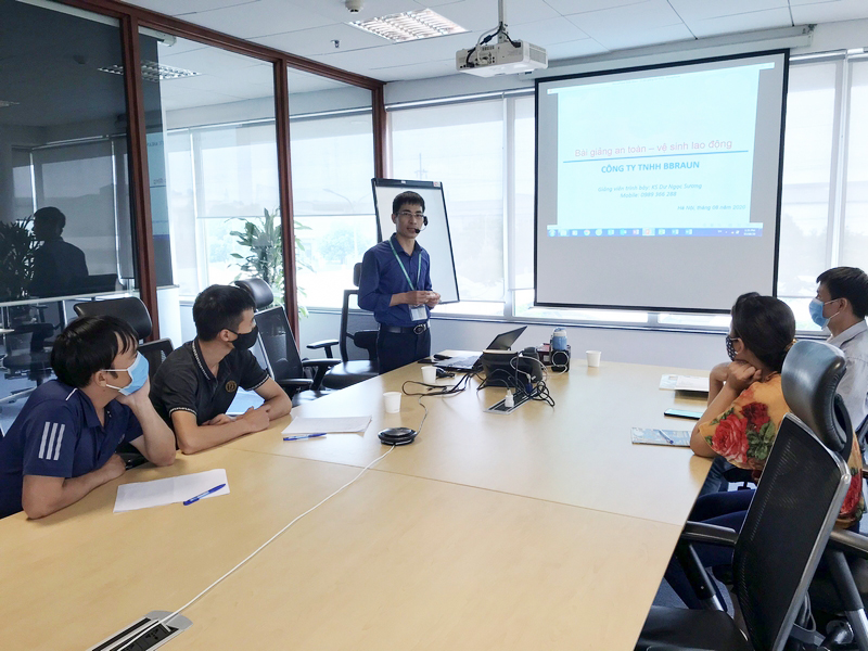 huấn luyện an toàn vệ sinh lao động nhóm 5