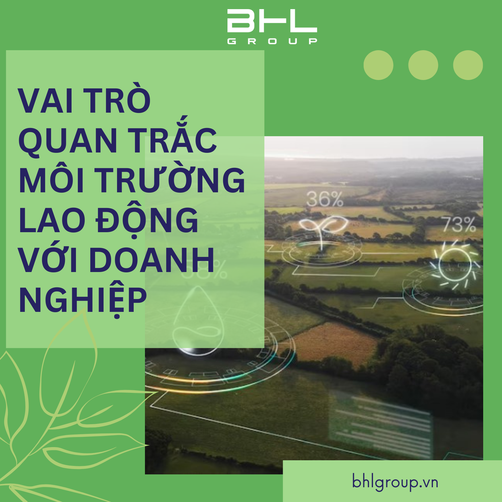 vai trò Quan trắc môi trường lao động